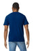 Gildan G650 Mens Softstyle Short Sleeve Crewneck T-Shirt Navy Blue Back