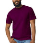 Gildan Mens Softstyle Short Sleeve Crewneck T-Shirt - Maroon - NEW