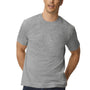 Gildan Mens Softstyle Short Sleeve Crewneck T-Shirt - Sport Grey - NEW