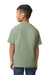 Gildan G650B Youth Softstyle Short Sleeve Crewneck T-Shirt Sage Green Back