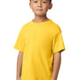 Gildan Youth Softstyle Short Sleeve Crewneck T-Shirt - Daisy Yellow