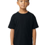 Gildan Youth Softstyle Short Sleeve Crewneck T-Shirt - Pitch Black - NEW