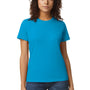 Gildan Womens Softstyle Short Sleeve Crewneck T-Shirt - Sapphire Blue