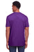 Gildan G670 Mens Softstyle CVC Short Sleeve Crewneck T-Shirt Amethyst Purple Back