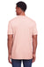 Gildan G670 Mens Softstyle CVC Short Sleeve Crewneck T-Shirt Dusty Rose Pink Back