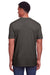 Gildan G670 Mens Softstyle CVC Short Sleeve Crewneck T-Shirt Gunmetal Grey Back