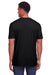 Gildan G670 Mens Softstyle CVC Short Sleeve Crewneck T-Shirt Black Back