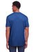 Gildan G670 Mens Softstyle CVC Short Sleeve Crewneck T-Shirt Royal Blue Back