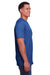 Gildan G670 Mens Softstyle CVC Short Sleeve Crewneck T-Shirt Royal Blue Side