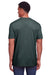 Gildan G670 Mens Softstyle CVC Short Sleeve Crewneck T-Shirt Steel Blue Back