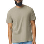 Gildan Mens Softstyle CVC Short Sleeve Crewneck T-Shirt - Dune Mist