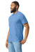 Gildan G670/67000 Mens Softstyle CVC Short Sleeve Crewneck T-Shirt Caribbean Blue Mist SIde