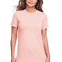 Gildan Womens Softstyle CVC Short Sleeve Crewneck T-Shirt - Dusty Rose Pink