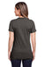 Gildan G670L Womens Softstyle CVC Short Sleeve Crewneck T-Shirt Gunmetal Grey Back