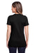 Gildan G670L Womens Softstyle CVC Short Sleeve Crewneck T-Shirt Black Back