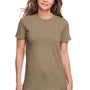 Gildan Womens Softstyle CVC Short Sleeve Crewneck T-Shirt - Slate