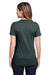 Gildan G670L Womens Softstyle CVC Short Sleeve Crewneck T-Shirt Steel Blue Back