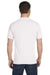 Gildan G800 Mens DryBlend Moisture Wicking Short Sleeve Crewneck T-Shirt White Back