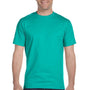 Gildan Mens DryBlend Moisture Wicking Short Sleeve Crewneck T-Shirt - Jade Dome Green