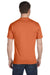Gildan G800 Mens DryBlend Moisture Wicking Short Sleeve Crewneck T-Shirt Texas Orange Back