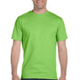 Gildan Mens DryBlend Moisture Wicking Short Sleeve Crewneck T-Shirt - Lime Green
