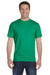 Gildan G800 Mens DryBlend Moisture Wicking Short Sleeve Crewneck T-Shirt Kelly Green Front