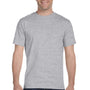 Gildan Mens DryBlend Moisture Wicking Short Sleeve Crewneck T-Shirt - Sport Grey