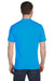 Gildan G800 Mens DryBlend Moisture Wicking Short Sleeve Crewneck T-Shirt Sapphire Blue Back