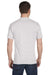 Gildan G800 Mens DryBlend Moisture Wicking Short Sleeve Crewneck T-Shirt Ash Grey Back