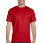 Gildan Mens DryBlend Moisture Wicking Short Sleeve Crewneck T-Shirt - Red