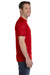 Gildan G800 Mens DryBlend Moisture Wicking Short Sleeve Crewneck T-Shirt Red Side