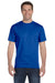 Gildan G800 Mens DryBlend Moisture Wicking Short Sleeve Crewneck T-Shirt Royal Blue Front