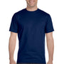 Gildan Mens DryBlend Moisture Wicking Short Sleeve Crewneck T-Shirt - Navy Blue