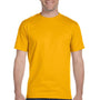 Gildan Mens DryBlend Moisture Wicking Short Sleeve Crewneck T-Shirt - Gold