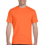 Gildan Mens DryBlend Moisture Wicking Short Sleeve Crewneck T-Shirt - Orange