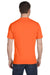 Gildan G800 Mens DryBlend Moisture Wicking Short Sleeve Crewneck T-Shirt Orange Back
