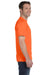 Gildan G800 Mens DryBlend Moisture Wicking Short Sleeve Crewneck T-Shirt Orange Side