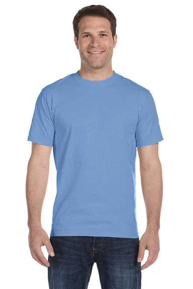 Gildan G800 Mens DryBlend Moisture Wicking Short Sleeve Crewneck T-Shirt Carolina Blue Front
