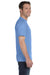 Gildan G800 Mens DryBlend Moisture Wicking Short Sleeve Crewneck T-Shirt Carolina Blue Side