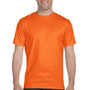 Gildan Mens DryBlend Moisture Wicking Short Sleeve Crewneck T-Shirt - Safety Orange