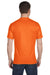 Gildan G800 Mens DryBlend Moisture Wicking Short Sleeve Crewneck T-Shirt Safety Orange Back