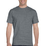 Gildan Mens DryBlend Moisture Wicking Short Sleeve Crewneck T-Shirt - Heather Graphite Grey