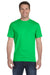 Gildan G800 Mens DryBlend Moisture Wicking Short Sleeve Crewneck T-Shirt Electric Green Front