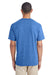 Gildan G800 Mens DryBlend Moisture Wicking Short Sleeve Crewneck T-Shirt Heather Royal Blue Back