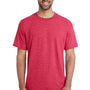 Gildan Mens DryBlend Moisture Wicking Short Sleeve Crewneck T-Shirt - Heather Scarlet Red