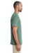 Gildan G800 Mens DryBlend Moisture Wicking Short Sleeve Crewneck T-Shirt Dark Green Side