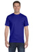 Gildan G800 Mens DryBlend Moisture Wicking Short Sleeve Crewneck T-Shirt Sport Royal Blue Front