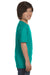 Gildan G800B Youth DryBlend Moisture Wicking Short Sleeve Crewneck T-Shirt Jade Green Side