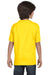 Gildan G800B Youth DryBlend Moisture Wicking Short Sleeve Crewneck T-Shirt Daisy Yellow Back