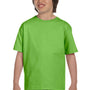 Gildan Youth DryBlend Moisture Wicking Short Sleeve Crewneck T-Shirt - Lime Green